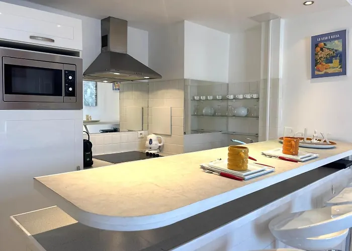 Daire Palais Miramar - White Jardin - 20m *